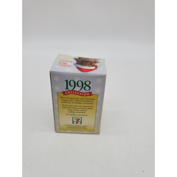 7 Eleven Ornament 1998 - Santa's Best Friend - Picture 3 of 5